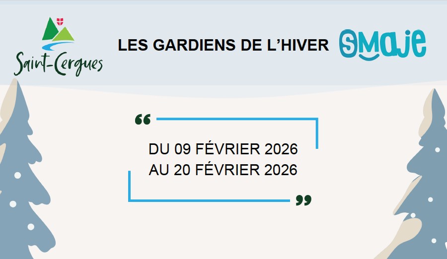 Centre de loisirs - Vacances d’hiver - Inscriptions